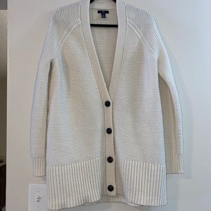 Gap Oversized Cozy Cardigan Sweater in Cream